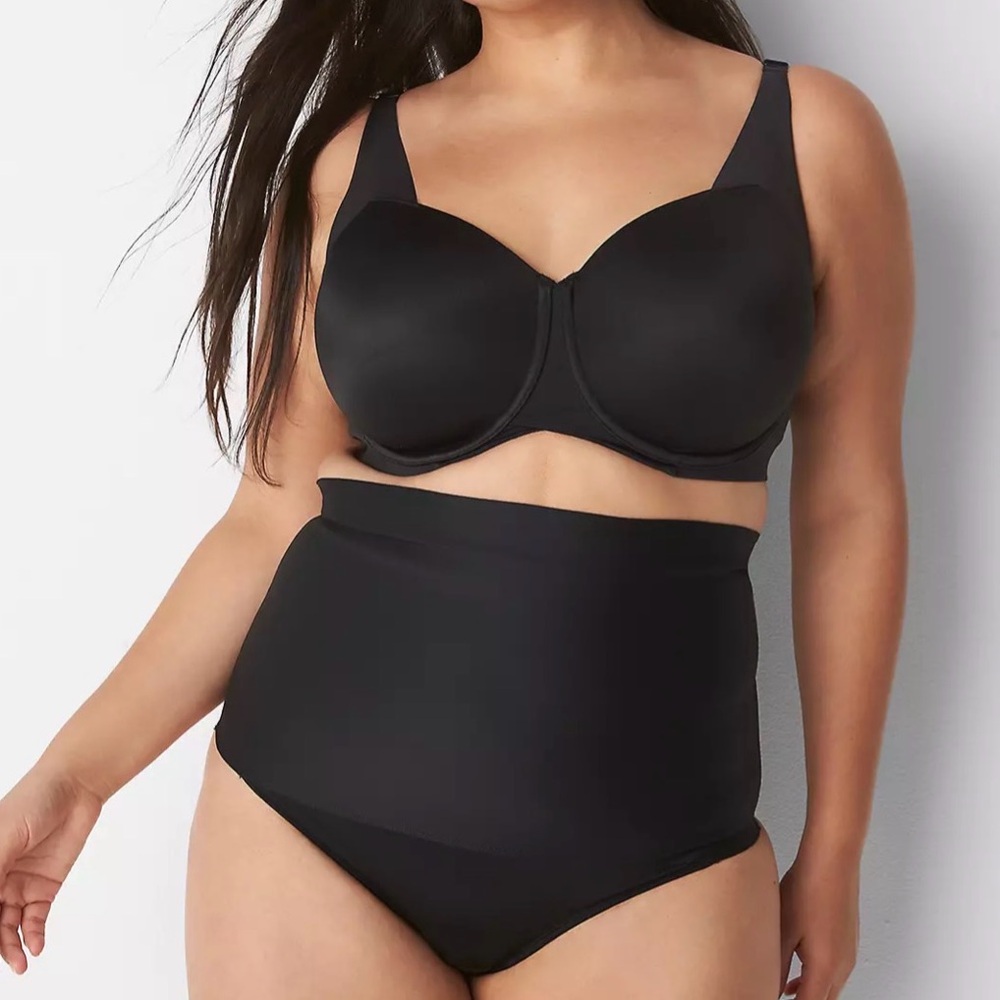 Cacique High Waist Brief- size 22/24- black
